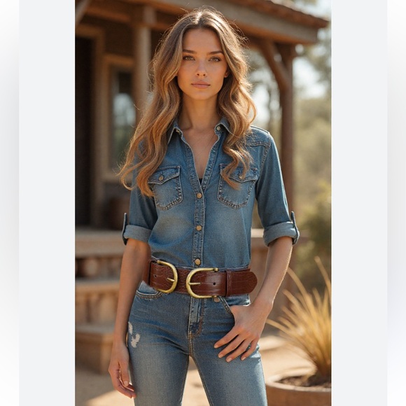 Western- Denim Shirt - Picture 7 of 11